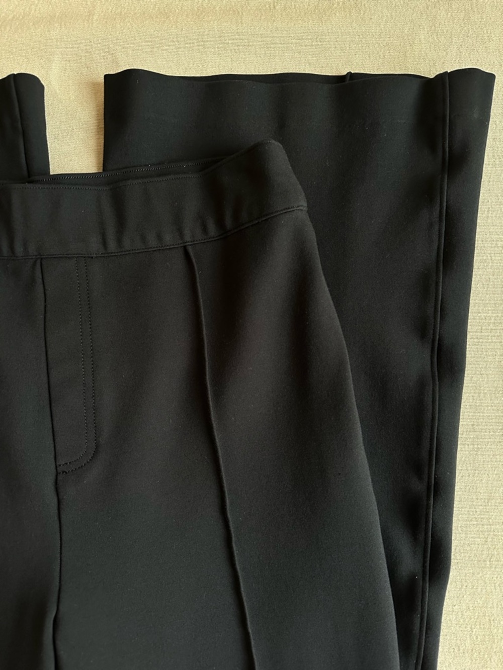 SPANX Black Hi-Rise Flare Pant - Picture 6 of 10